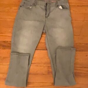 Grey kids jeans